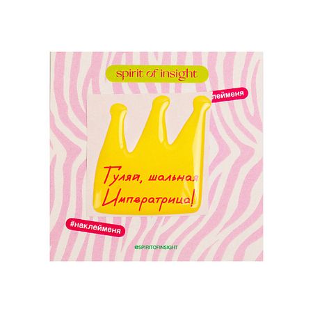 Набор наклеек SPIRIT OF INSIGHT Объемные стикеры 