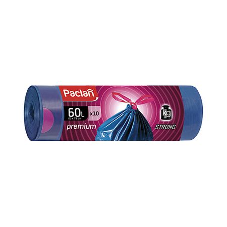 Мешок для мусора PACLAN Премиум Мешки для мусора, с тесьмой