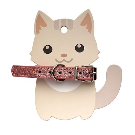 Ошейник FRIEND OF MINE Ошейник для кошек и собак PINK BELT  #FOM_mypinkresume ошейники шлейки petshop ошейник для кошек и собак 19 34 см