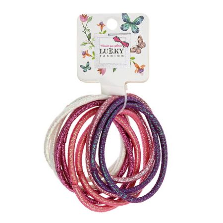 Набор резинок для волос LUKKY Набор резинок для волос Металлика