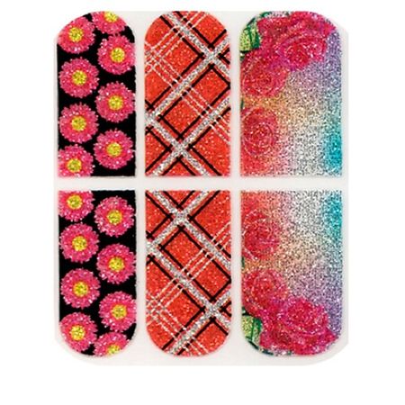 Наклейки для ногтей IRISK Пленки для ногтей для экспресс-маникюра на клеевой основе Effect Nails единороги унипласт лейкопластырь бактерицидный на основе пленки 1 6х5 7см 8шт 1 9х7 2см 12шт