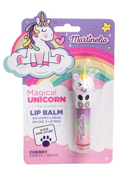 Martinelia Magical Unicorn Lip Balm with Stamp Cherry