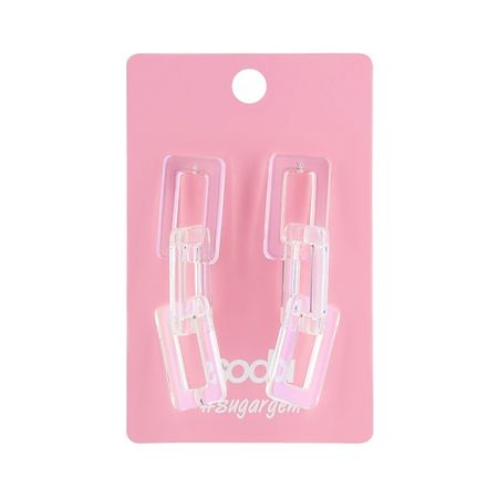 Серьги SODA Серьги HOLO CHAIN #sugargem mystique mirage серьги double chain earrings