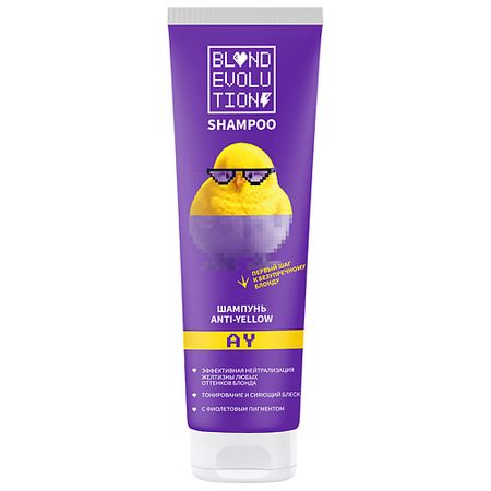 Шампунь оттеночный ТОНИКА Шампунь оттеночный  Anti-Yellow Blondevolution