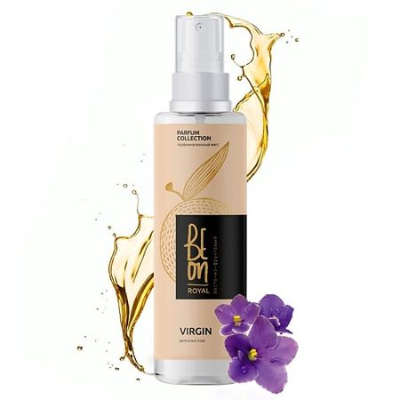 Спрей для тела BEON Парфюмированный мист для тела ROYAL Virgin теплый миндаль и кокос спрей для волос