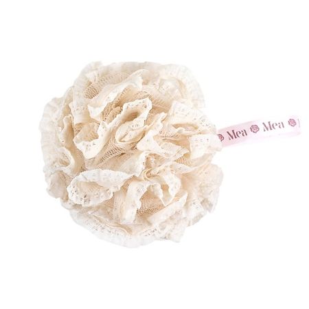 Губка для душа и ванны MEA Губка для душа бежевая мягкая губка для душа в форме кошачьей лапки