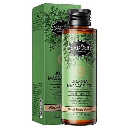Массажное масло SADOER Массажное масло питательное и успокаивающее c жожоба
