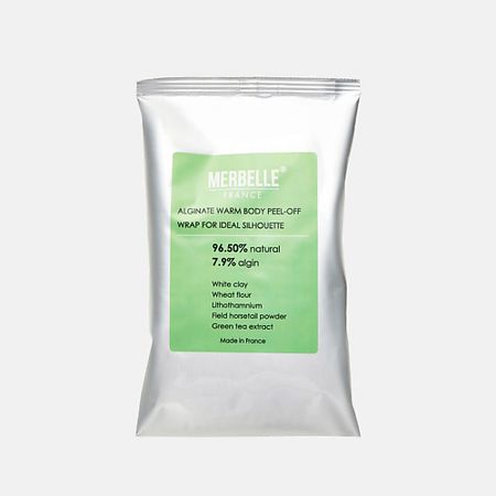 Обертывание для тела MERBELLE Антицеллюлитное обертывание для похудения спирулина д похудения в табл в металлиз пак 50 г
