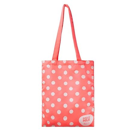 Сумка DOLCE MILK Сумка тканевая розовая многоразовая тканевая сумка для хранения
