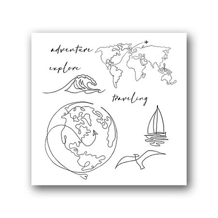 Тату TATTS Переводная тату 10*10см (для взрослых и детей)