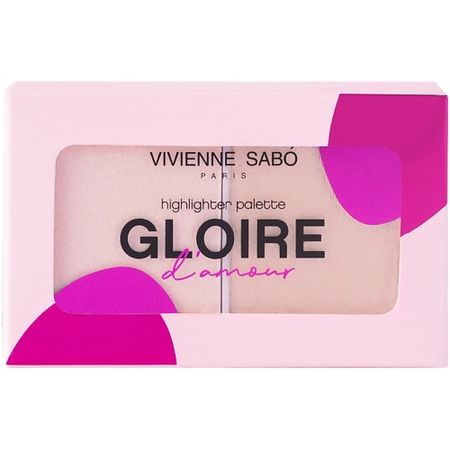 Хайлайтер для лица VIVIENNE SABO Палетка хайлайтеров Gloire d'amour