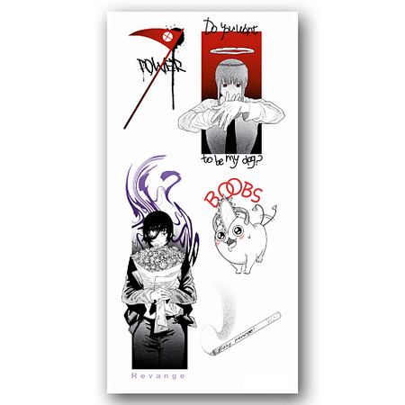 Тату TATTS Переводная тату 10*21см (для взрослых и детей)