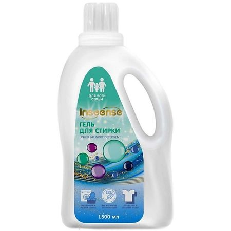 Гель для стирки INSEENSE Гель для стирки для всей семьи миниатюрная фигурка семьи белок из смолы baiufor