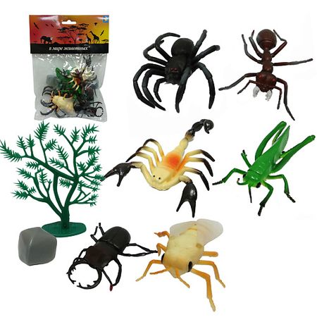 Игровой набор 1TOY Игровой набор В мире Животных Насекомые аниме постер страшные насекомые девочка вампир печать на холсте