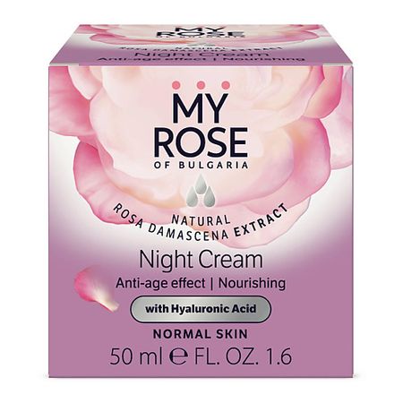 Крем для лица MY ROSE OF BULGARIA Крем для лица Ночной Night Cream Anti-age effect mettler 1929 anti aging night cream