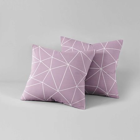 Набор наволочек НОЧЬ НЕЖНА Наволочки Грань Розовые 50х70 наволочки homaxy вельветовые полосатые