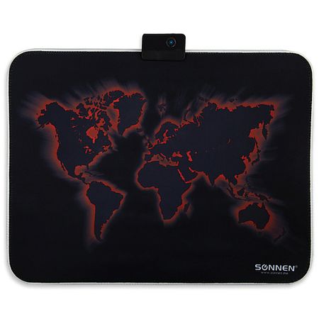 Коврик для мыши SONNEN Коврик для мыши игровой с подсветкой LIGHTING