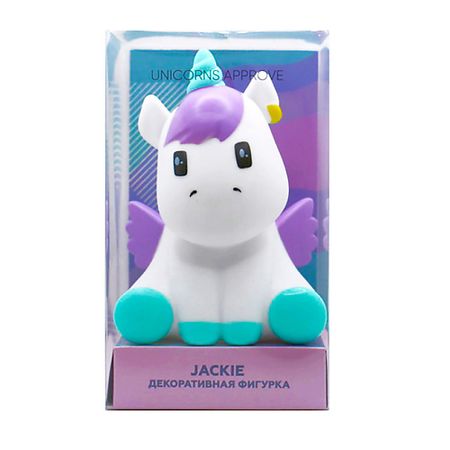 Игрушка UNICORNS APPROVE Декоративная фигурка 1 Jackie фигурка декоративная санта 45 см