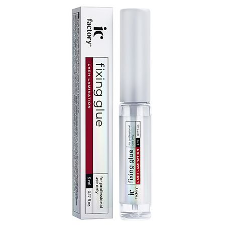 Состав для ламинирования ресниц IC FACTORY Клей для ламинирования ресниц FIXING GLUE клей для ресниц duo с кистью с витаминами 5 г