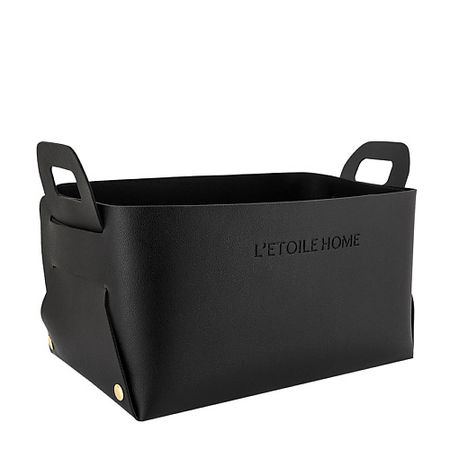 Органайзер LETOILE HOME Корзина для хранения черная
