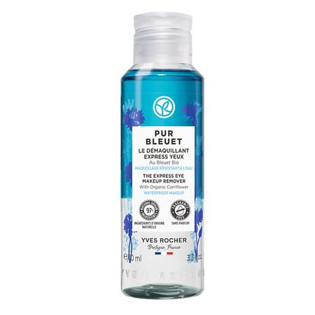 Лосьон для снятия макияжа YVES ROCHER Экспресс-средство для снятия макияжа с глаз с васильком Био средство nivea нивея для снятия макияжа с глаз двойной эффект 125 мл