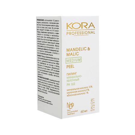 Пилинг для лица KORA PROFESSIONAL Пилинг миндально - яблочный сок яблочный любимый осветленный 970 мл