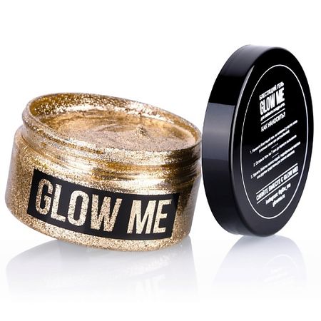 Глиттер для тела GLOW ME Глиттер гель ДИСКО