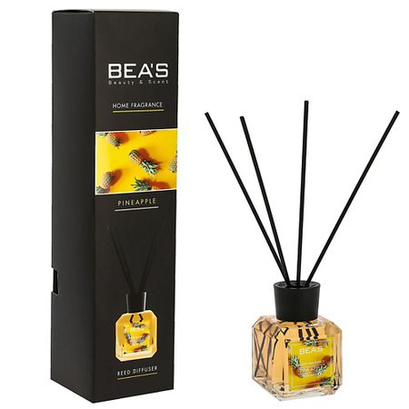 Аромадиффузор BEAS Диффузор для дома Reed Diffuser Pineapple - Ананас hilton reed diffuser oil shangri la hotel series jasmine green tea