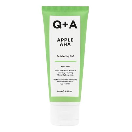 Гель для умывания Q+A Отшелушивающий гель для лица Apple AHA