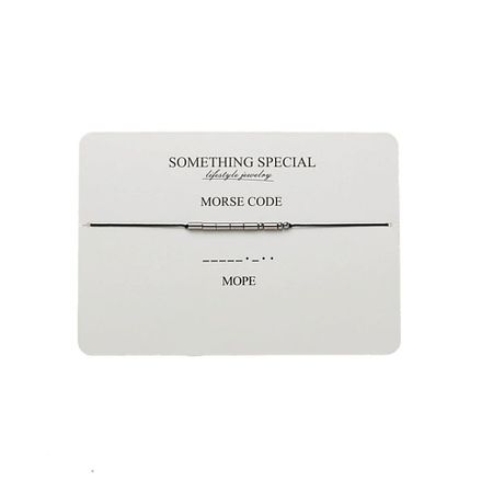 Браслет SOMETHING SPECIAL LIFESTYLE JEWELRY Браслет MorseCode «Море»