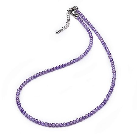 Колье MILETTA Чокер блестящий циркон на шею женский из натуральных камней jrealmer   точилных камней xebec 8 шт