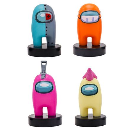 Набор детский AMONG US Набор фигурок-штампиков 3 серия (герой робот)
