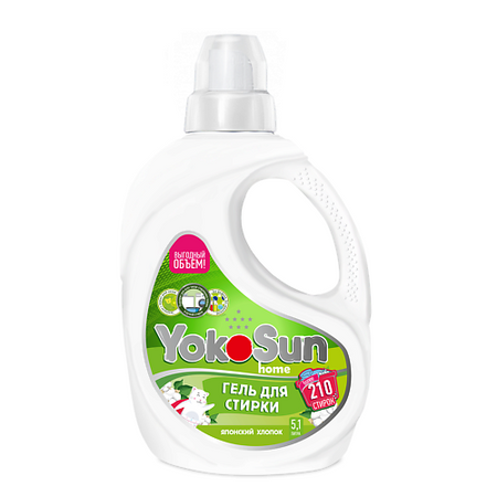 Гель для стирки YOKOSUN Гель для стирки Японский органический хлопок японский декоративный скотч