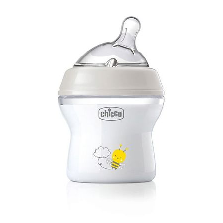 Бутылочка для детей CHICCO Бутылочка для кормления Natural Feeling, 0 мес.+ курносики бутылочка 250 мл 11130 силикон соска