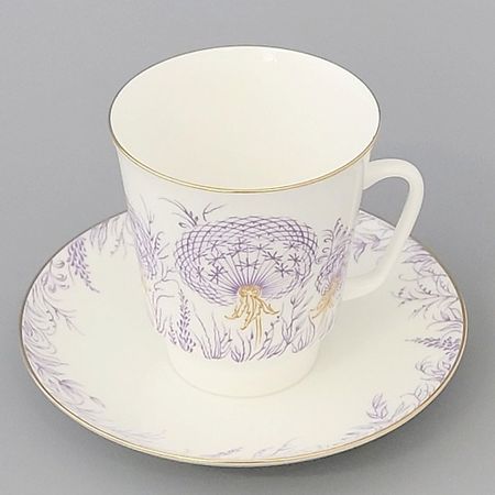 Набор посуды ИМПЕРАТОРСКИЙ ФАРФОРОВЫЙ ЗАВОД Чашка с блюдцем кофейная 