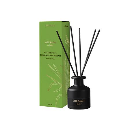 Аромадиффузор WILD NATURE Диффузор с ароматом лемонграсса Lemongrass Dream Aroma Diffuser hilton reed diffuser oil shangri la hotel series jasmine green tea