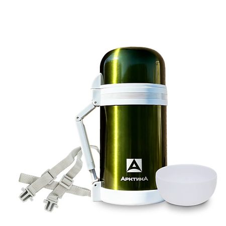 Термос АРКТИКА Термос для еды 1 л с чашками