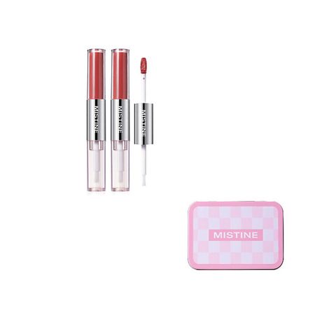 Блеск для губ MISTINE Набор двухсторонних тинтов для губ Tipsy в подарочной коробке