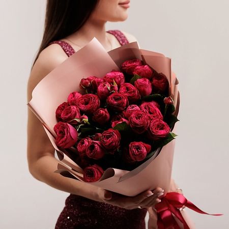 Букет живых цветов БУКЕТНАЯ ЛАВКА 