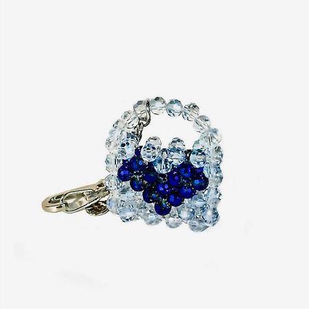 Брелок MAOMI Подвеска-брелок из кристаллов Сваровски мексиканский агат башня из кристаллов