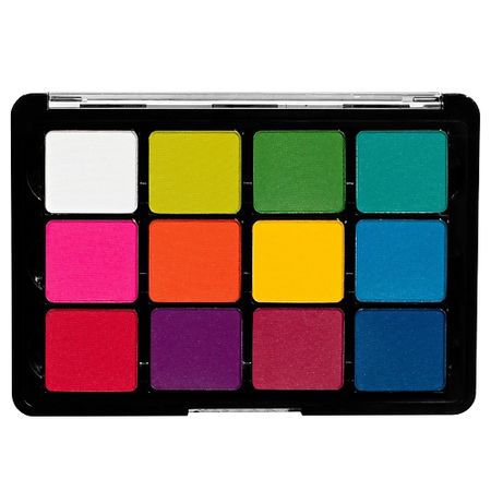 Тени для век VISEART Палетка матовых теней для век 08 Яркие оттенки
