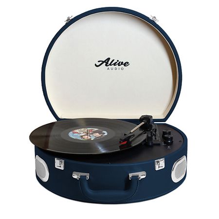 Виниловый проигрыватель ALIVE AUDIO Виниловый проигрыватель MOVIE Ocean Deep c Bluetooth chzhvan bluetooth трекер для android