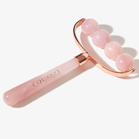 Массажер для тела QUARZ Роллер для тела из розового кварца шар из розового кварца sisterstone