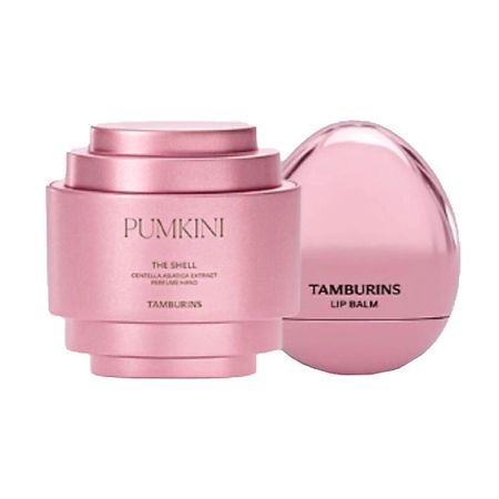 Набор средств для ухода за телом TAMBURINS Набор для ухода PUMKINI Крем для рук+Бальзам для губ