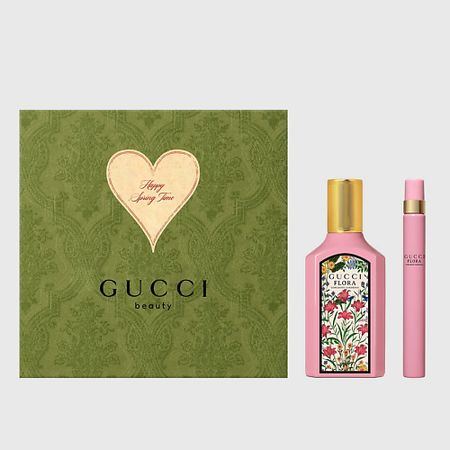 Набор парфюмерии GUCCI Парфюмерная вода Flora Gorgeous Gardenia +Флакон в дорожной версии