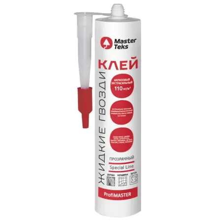 Клей акриловый MasterTeks экстрасильный прозрачный 280 г e8000 e 8000 e 8000 e8000 15ml 50ml 110ml клей прозрачный