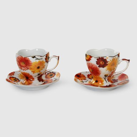 Набор Кингстар фарфор 10192 чашка с блюдцем 2 шт