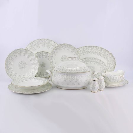 Сервиз столовый Hatori джулия грин золотая лента 6 персон 36 предметов чашек кофейных hatori грин 150 мл 6 персон 12 предметов