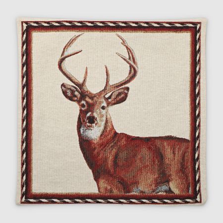 Наволочка Eurotex 44х44 см кремово-бордовый (7718-45) наволочка merry christmas полиэстер хлопок