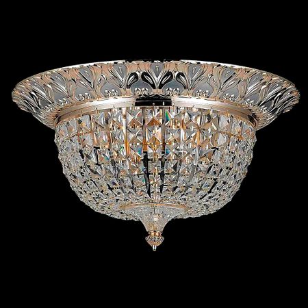 Люстра Catic потолочная 302/55с золото/серебро